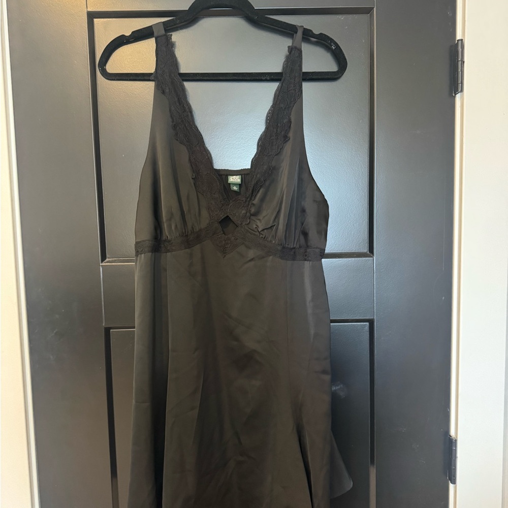 Wild Fable Black Lace Mini Dress